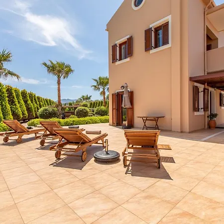 Gold Crest In Drapanias Beach, Nopigia Villa Kissamos